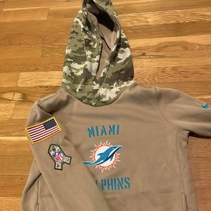 Nike NFL Miami Dolphins hooded sweatshirt